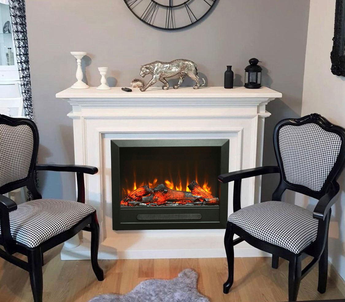 Ahşap Giydirmeli Elektrikli Şömine BŞE369