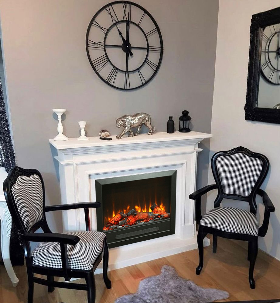 Ahşap Giydirmeli Elektrikli Şömine BŞE369