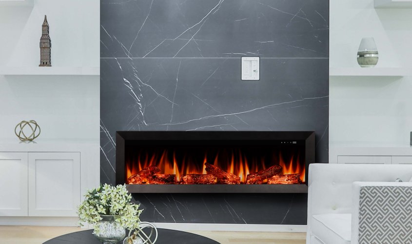 Zaya Magel 130 cm Elektrikli Şömine