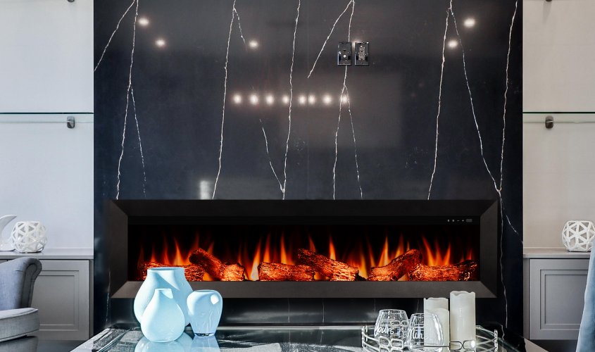 Zaya Magel 160 cm Elektrikli Şömine