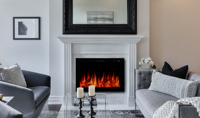 Zaya Masta 80 cm Elektrikli Şömine