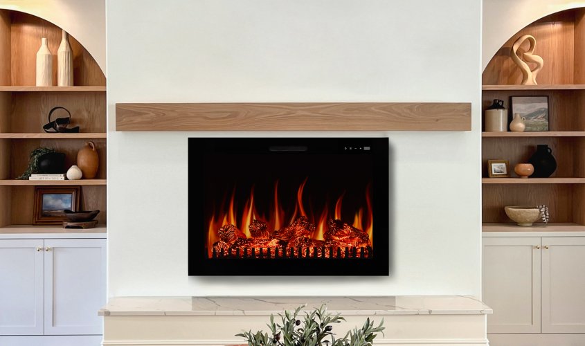 Zaya Masta 80 cm Derin Elektrikli Şömine