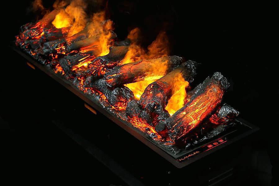 Flameline Vasko VP Serisi 100 cm Buharlı Elektrikli Şömine