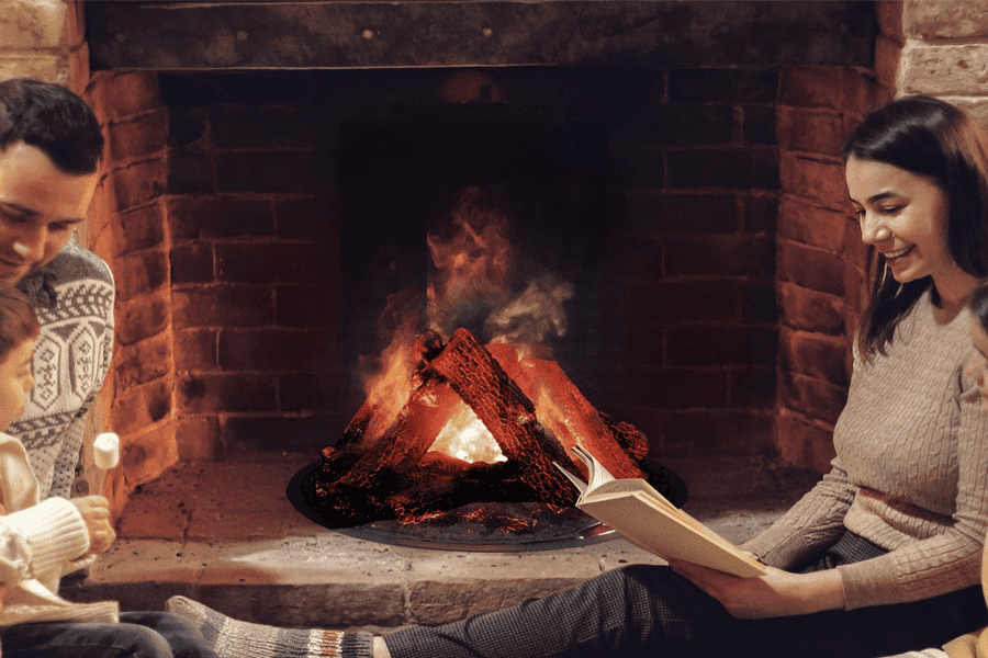 Flameline Vasko V55 Buharlı Elektrikli Şömine