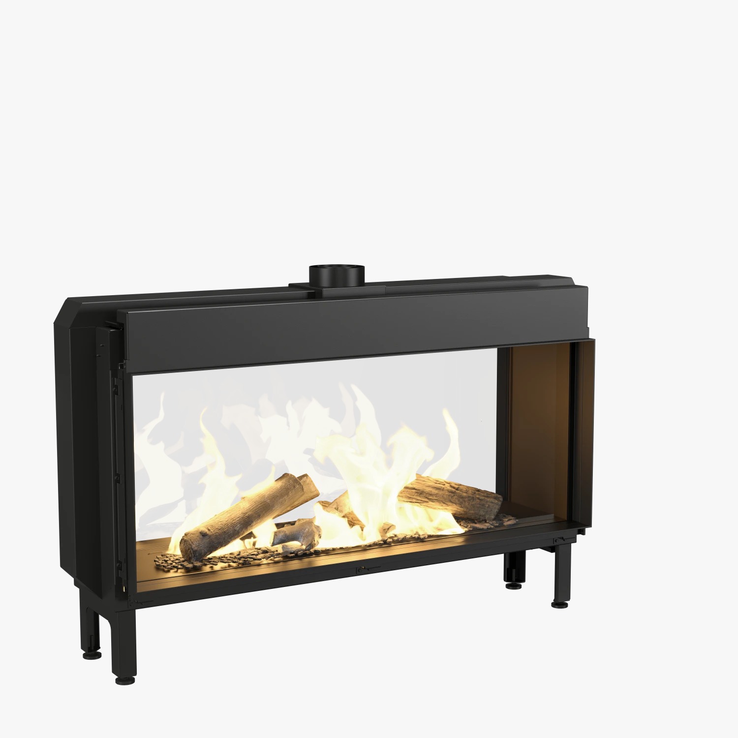 Vourla 140 cm Tünel Tipi Doğalgazlı Şömine BŞDV14